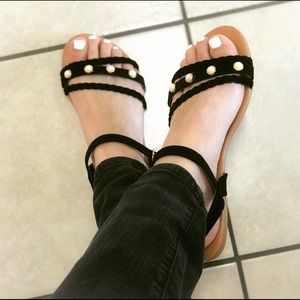 ▪️Olga black sandals▪️